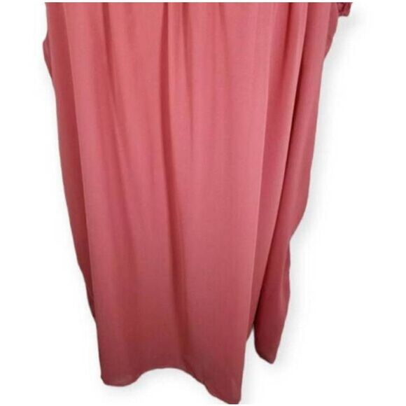 A.U.W. ROSE/PINK SHIFT DRESS SZ.2X EUC - Picture 4 of 9